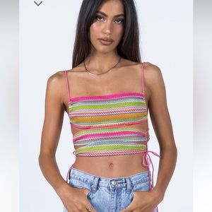 PRINCESS POLLY ~ multi colored top